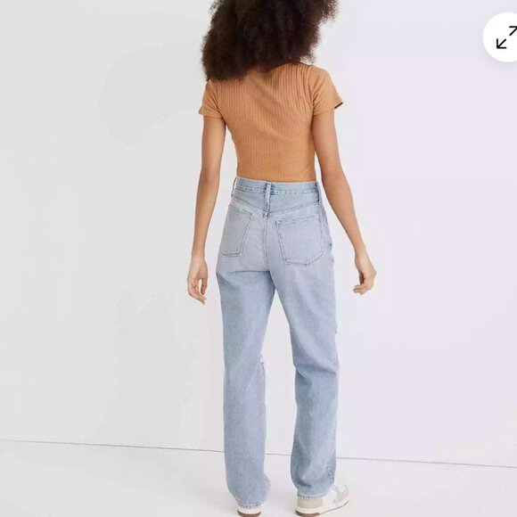 MADEWELL Baggy Straight Jean - Earlhurst Wash - Picture 2 of 5